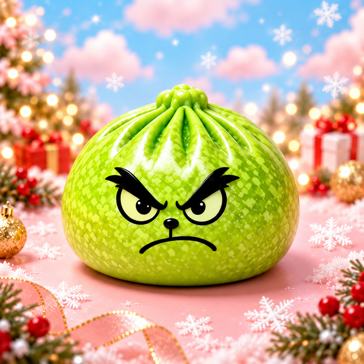 grinch squishy