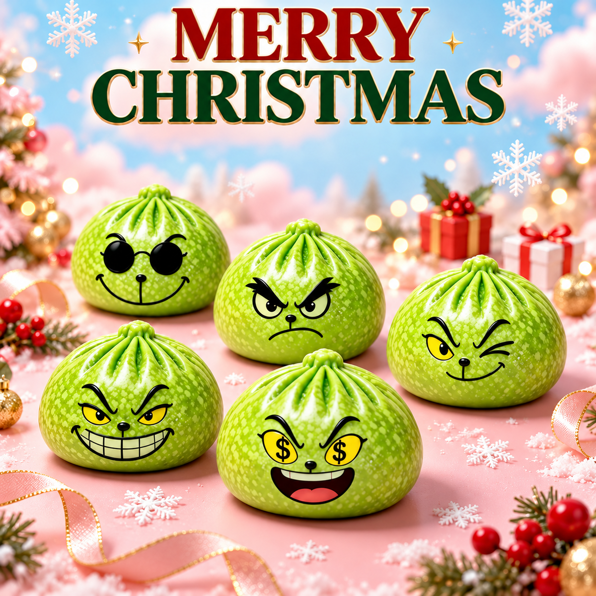 grinch squishy