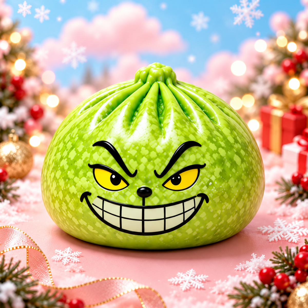grinch squishy