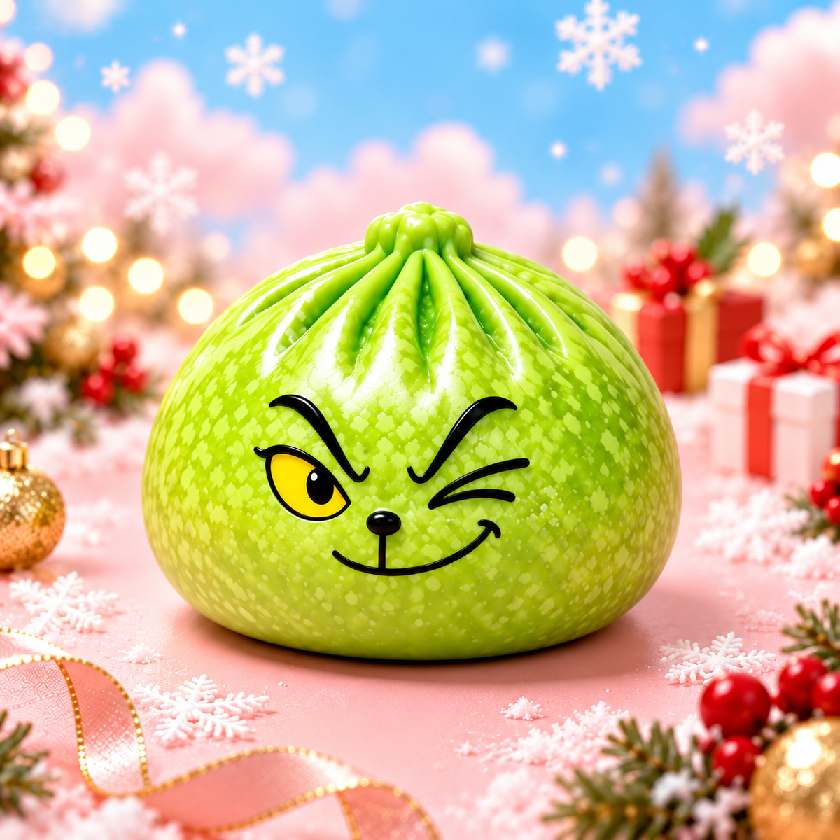 grinch squishy